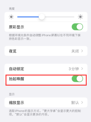 韩城苹果授权维修站分享iPhone轻点无法唤醒怎么办