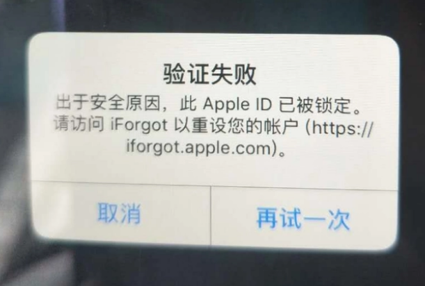 韩城iPhone维修分享iPhone上正常登录或使用AppleID怎么办 