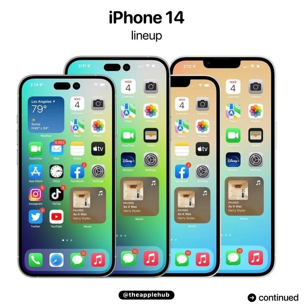 韩城苹果14维修分享iPhone 14全家福 