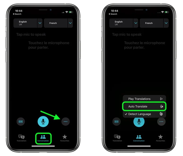 韩城苹果手机维修分享iOS 15 “翻译” App 新改进 
