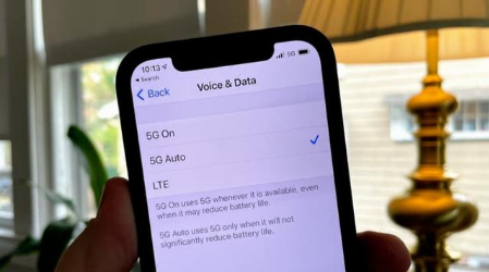 韩城苹果手机维修分享iPhone 12如何打开或关闭5G网络 